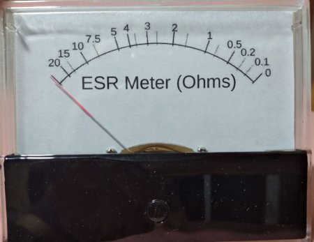 ESR Meter Scale