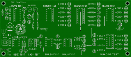 OP amp and logic IC tester komitart LAY6 photo